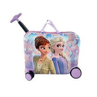 Fast Forward kids Hard-side 18" Ride on Luggage - Cute Lightweight Suitcase