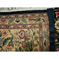 Ahmedani Linen Exclusive Designed Flowers Allover Garden Decorative New Oriental Area Rugs Hand Knotted Fine Wool Carpet (10 x 14)'