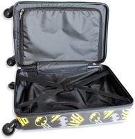 Batman 20 Inches Hard-Sided Tween Spinner Carry-On Luggage for Kids-Multicolor
