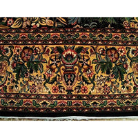 Ahmedani Linen Exclusive Designed Flowers Allover Garden Decorative New Oriental Area Rugs Hand Knotted Fine Wool Carpet (10 x 14)'