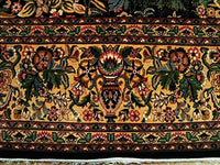 Ahmedani Linen Exclusive Designed Flowers Allover Garden Decorative New Oriental Area Rugs Hand Knotted Fine Wool Carpet (10 x 14)'