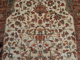 Exclusive Tree of Life Bird Jungle Hand Knotted Area Rug Wool Silk Carpet (9 x 6)'