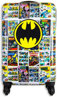 Batman 20 Inches Hard-Sided Tween Spinner Carry-On Luggage for Kids-Multicolor