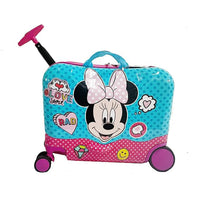 Fast Forward kids Hard-side 18" Ride on Luggage - Cute Lightweight Suitcase