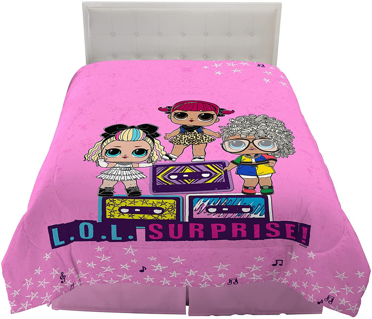 L.O.L. Surprise Kids Bedding Sheet Twin Sheet Set-4 pcs Set