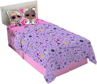 L.O.L. Surprise Kids Bedding Sheet Twin Sheet Set-4 pcs Set