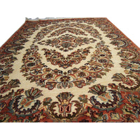 AHMEDANI Shab-E-Chiragan Exclusive Designed Area Rug Hand Knotted Wool Silk Carpet (6 X 4)'