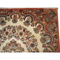 AHMEDANI Shab-E-Chiragan Exclusive Designed Area Rug Hand Knotted Wool Silk Carpet (6 X 4)'