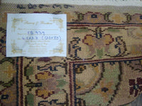 AHMEDANI Green Ivory Touch Excellent Designed Rectangle Area Rugs Hand Knotted Wool Silk Carpet (4 x 2.6)'