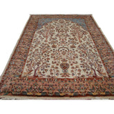 Excellent Tree of Life Peace Birds Rectangle Area Rug Wool Silk Hand Knotted Carpet (10.4 x 7.2)'