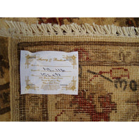 AHMEDANI Wonderful Chobi Zeiglar Mahal Rectangle Rug Wool Hand Knotted Carpet (4.11 X 3.2)'