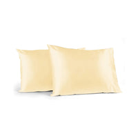Al Ahmedani Linen Pillowcase for Hair and Skin-2 Pcs Satin Pillowcase Set
