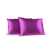 Al Ahmedani Linen Pillowcase for Hair and Skin-2 Pcs Satin Pillowcase Set
