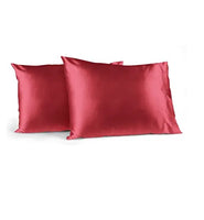 Al Ahmedani Linen Pillowcase for Hair and Skin-2 Pcs Satin Pillowcase Set