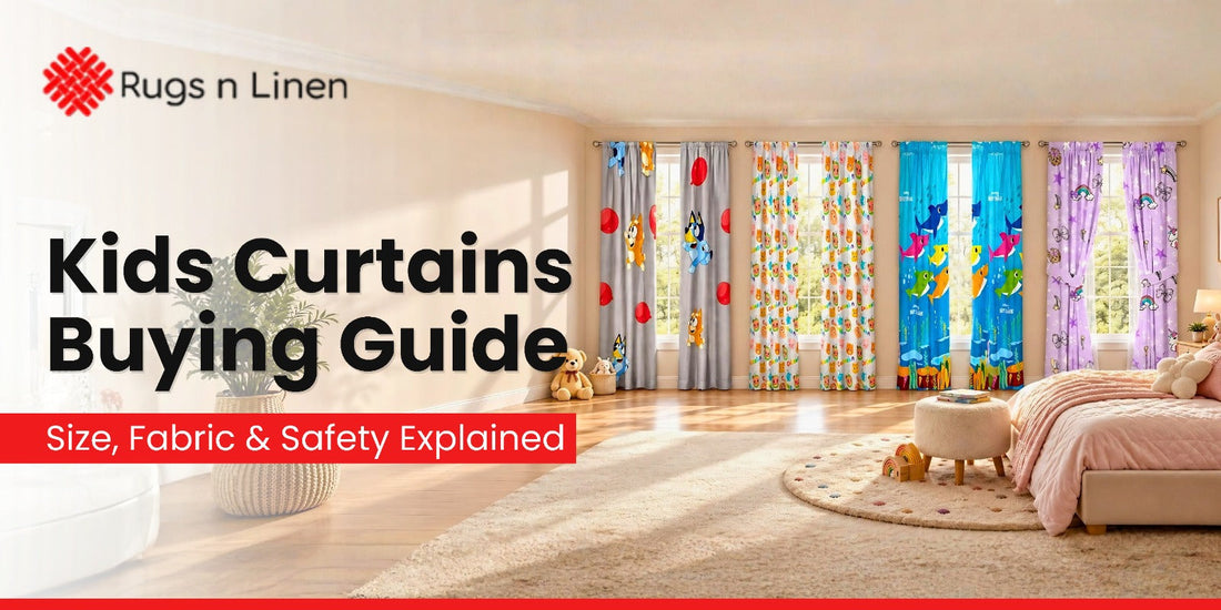 Kids Curtains Buying Guide Size, Fabric & Safety Explained