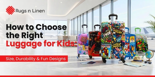 How to Choose the Right Luggage for Kids: Size, Durability & Fun Designs