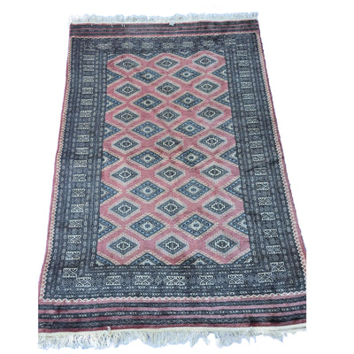 Al Ahmedani Linen Floral Jaldar Hand Knotted Rectangle Area Rug Wonderful Design Home Decor Wool Silk Indoor Carpet (6.3 x 4.4)'