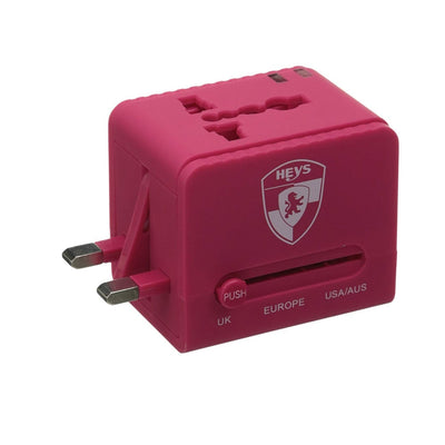 Unisex All-In-One Travel Adapter Pro with USB