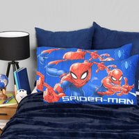 Marvel Spider-Man Kids Pillowcase Standard Size - 20 x 30 Inch [2 Piece Pillowcase Only]