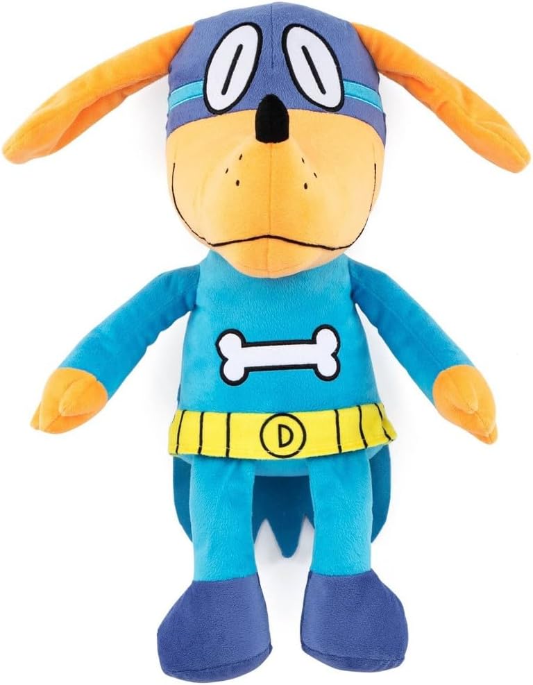 Jay Franco Dog Man Bark Knight 17" Plush Pillow Buddy –Superhero Stuffed Toy