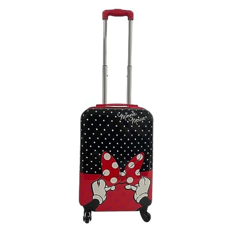 Fast Forward Minnie Mouse Luggage Hard Side Tween Spinner Rolling