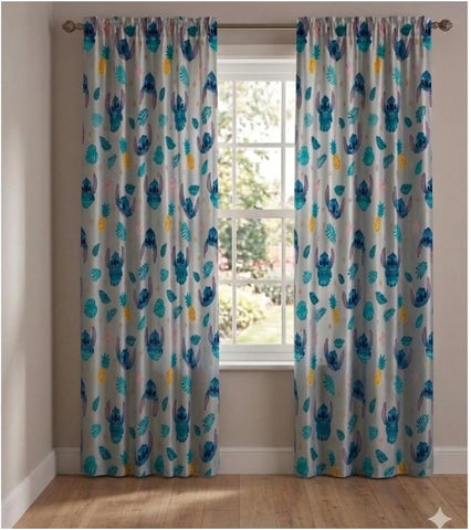 Lilo & Stitch Island Vibes Room Window 2 Panels(42X63)"