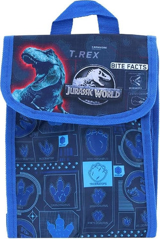 Jurassic Kids Backpacking Backpack With Lunch Bag 16" School Bag Boys-5Pcs