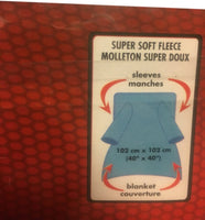 Spider-Man The Amazing 2 Soft Fleece Blanket Buddy Kids Blanket Wrap 40" x 40"