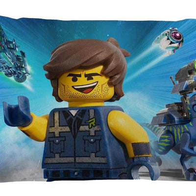 Lego Pillowcase Let's Build Together Reversible Pillowcase for Kids - 20 X 30 Inch (1 Piece Pillow Case Only)