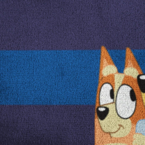 Jay Franco Bluey Super Soft Plush Blanket Blue Character 60 x 90 Inches Kids Throw Blanket for Bed