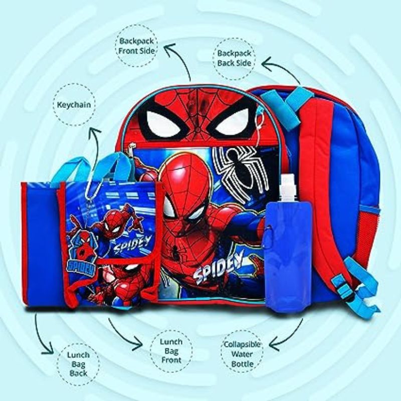 Spiderman Backpack, Marvel Spiderman Plush Backpack Perfect Plush Backpack  for Kids 16 Inch | spidermanplush.com