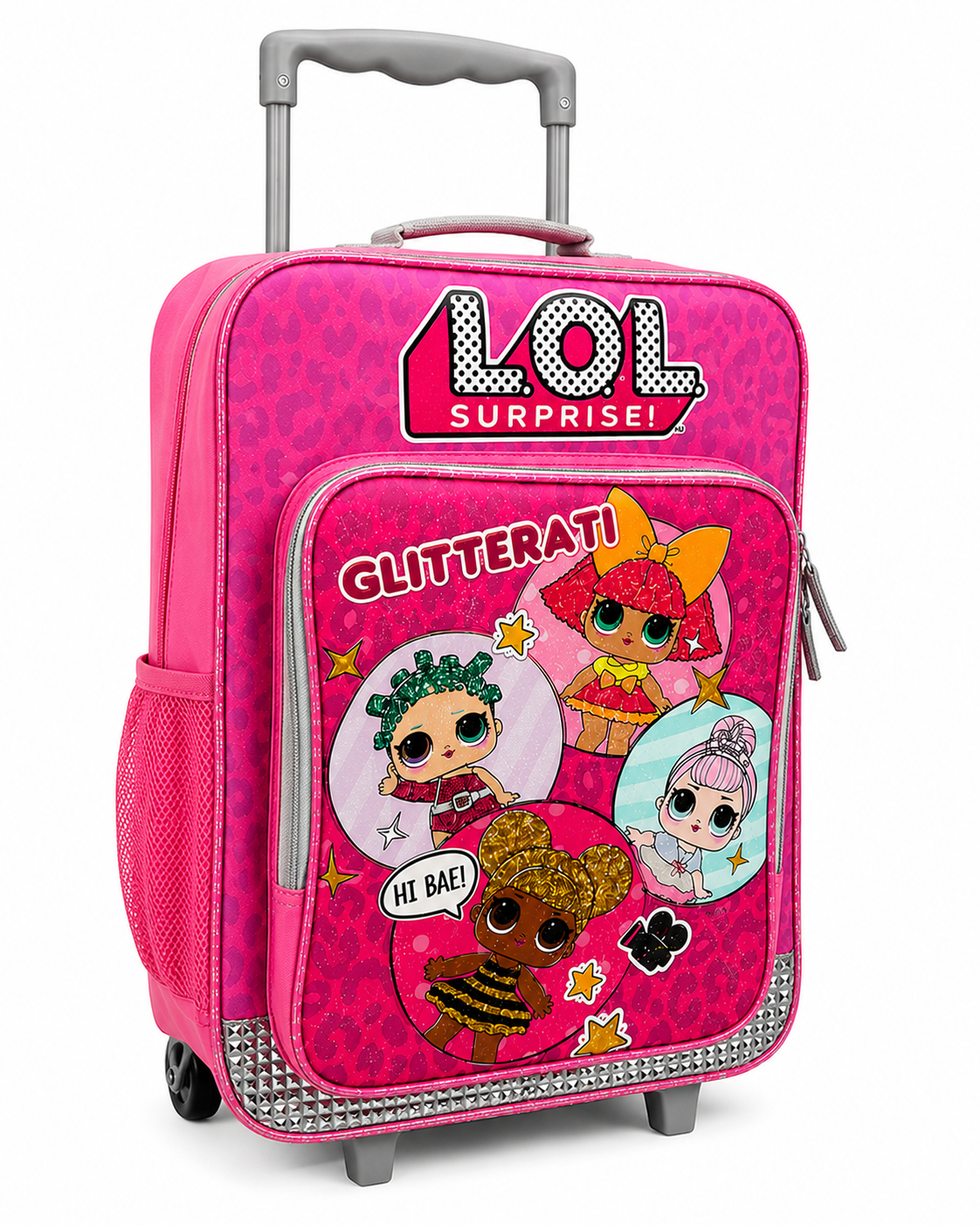 LOL Surprise pilot case 18 inch Soft side Rolling Luggage for kids