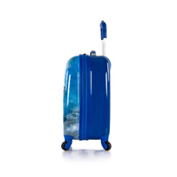 Marvel Avengers Hardside Spinner Rolling Luggage for Kids - 18 Inch[Blue]