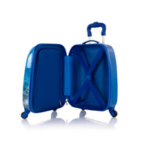 Marvel Avengers Hardside Spinner Rolling Luggage for Kids - 18 Inch[Blue]