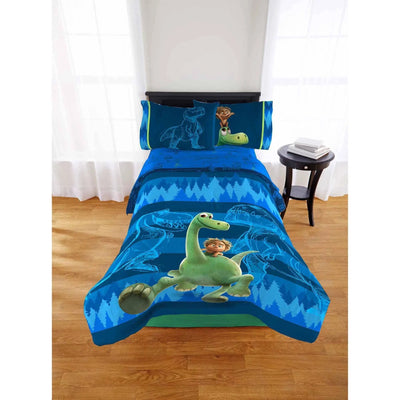 The Good Dinosaur Soft (72x86) inch Twin/Full Blue Reversible Comforter for Kids