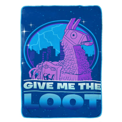 Fortnite Llama Soft Microfiber Blanket for Kids - (62