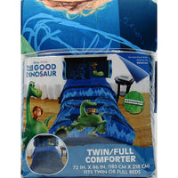 The Good Dinosaur Soft (72x86) inch Twin/Full Blue Reversible Comforter for Kids