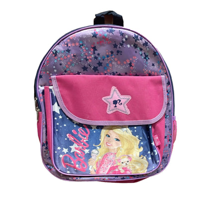 Barbie 15 Inch Durable Backpacking Child School Shoulder Backpack for Kids