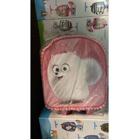 Secret Life of Pets 19" Softside Wheeled Luggage Carry-on Travel Trolly Rolling Suitcase for Kids