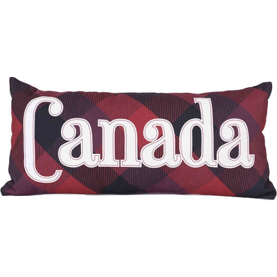 Luxurious Canadian 22-in Multicolor Polyester Soft Decorative Canvas Cushion