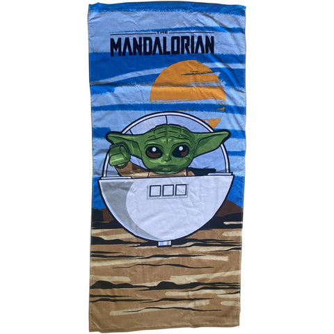 Lego Star Wars Mandalorian Soft (58" x 28") Bath/Pool/Beach Towel for Kids