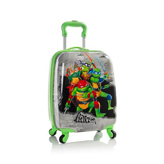 TMNT Hardside 18" Luggage Spinner Carry-on Travel Trolley Suitcase for Kids