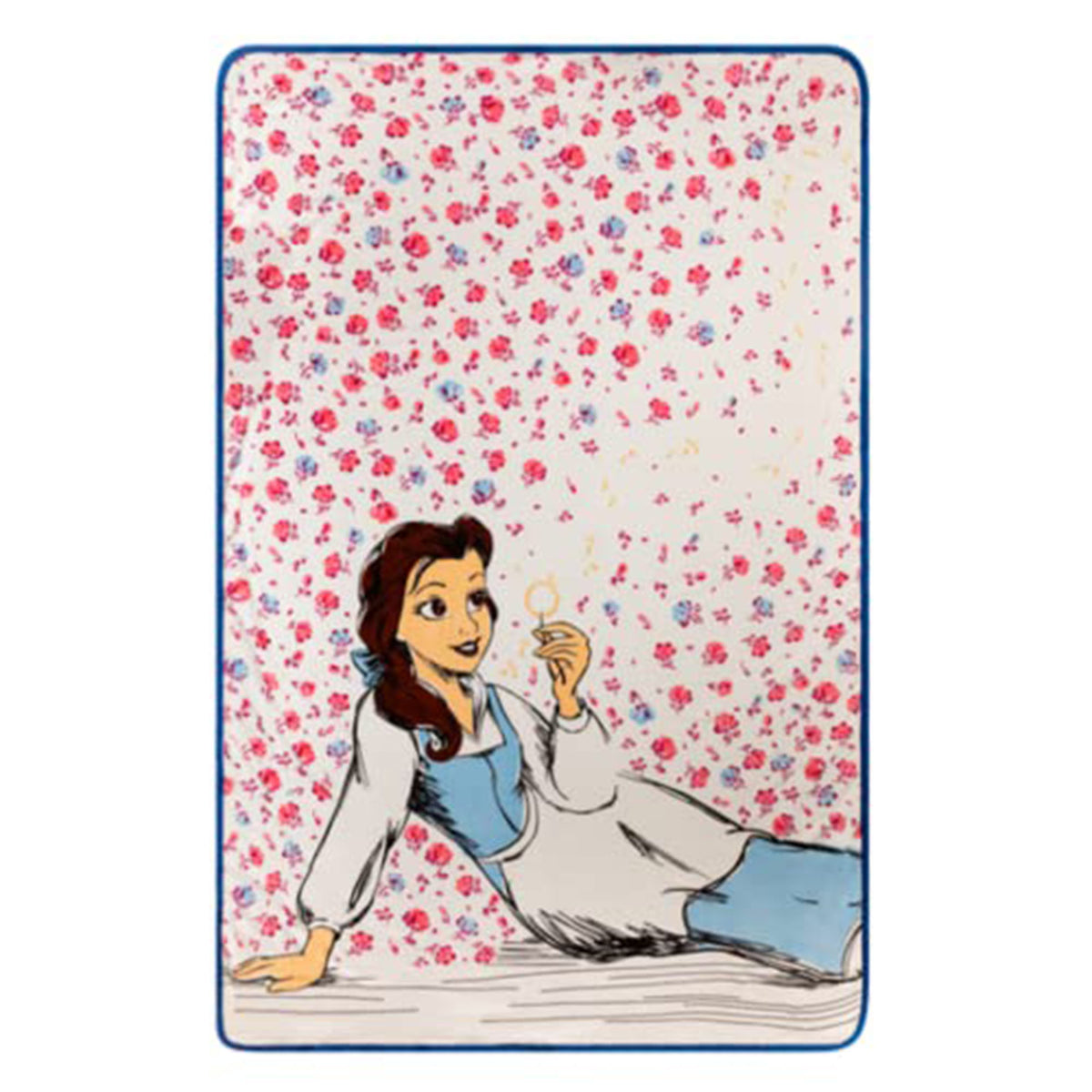 Disney Princess Bella (62x90)" Supersoft Lightweight Micro Raschel Throw Blanket