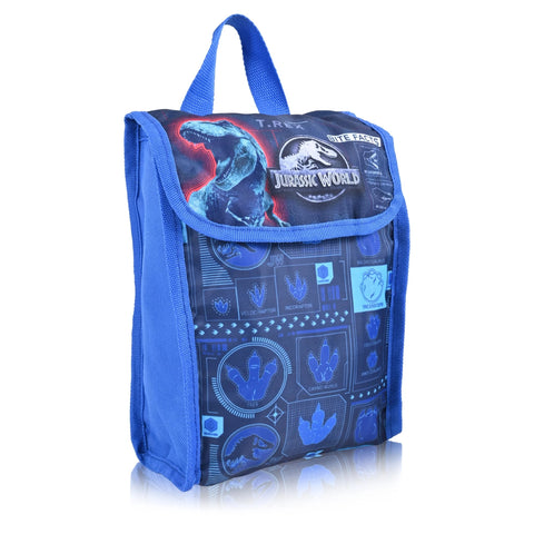 Universal Studio Jurassic World Child 5-Piece Set BackPack-Blue school Backpack