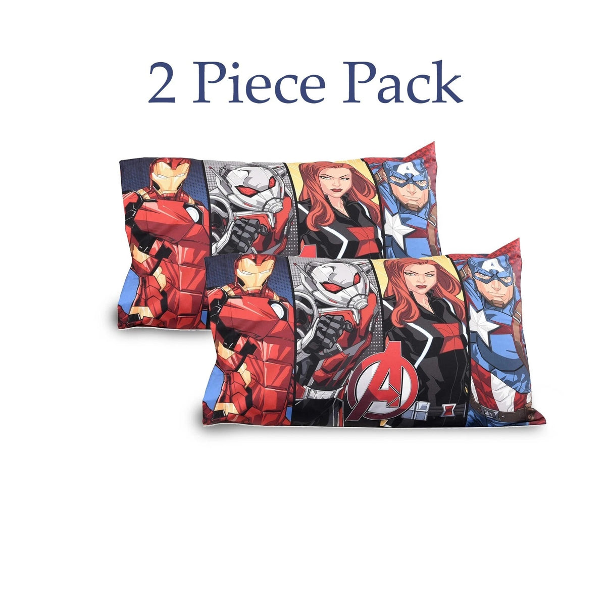 Marvel Avengers Endgame Standard Pillowcase for Kids 20 x 30 Inch [2 Piece Pillowcase Only]