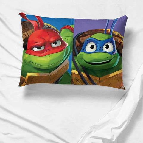 Teenage Mutant Ninja Turtles Good Fight Soft Reversible Pillowcase for Kids - 2 Pack