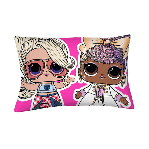 LOL Surprise Pillowcase LOL Rock Reversible Pillowcase for Kids - 20 X 30 Inch (2 Piece Pillow Case Only)