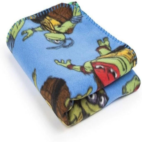 Teenage Mutant Ninja Turtles Soft & Cozy (50" x 40") Fleece Throw for Kids