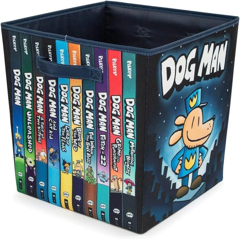 Dog Man Storage Baskets for Kids Room- 2pcs