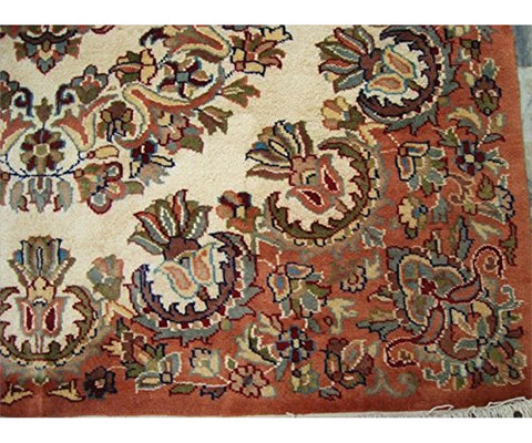AHMEDANI Shab-E-Chiragan Exclusive Designed Area Rug Hand Knotted Wool Silk Carpet (6 X 4)'